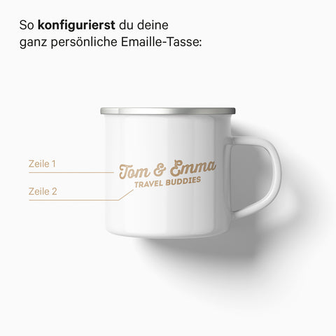 Enamel Mug "Favorite People"