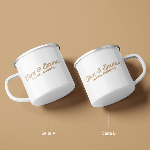 Enamel Mug "Favorite People"