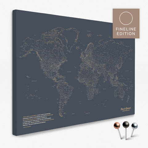 Push Pin Maps FINELINE®