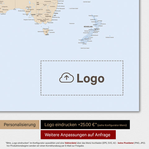 World Map TRAVEL® Magnetic Poster – Multicolor Atlas