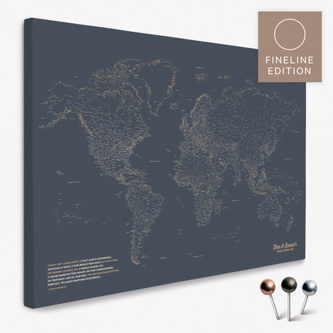 Push Pin Maps FINELINE®