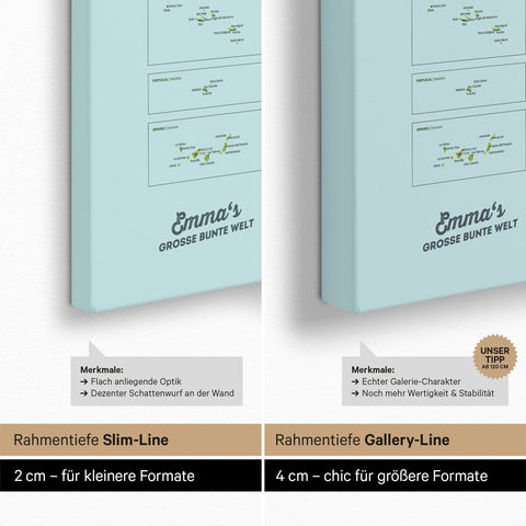 Carte à épingles Europe pour enfants – MINIVENTURES® Classic