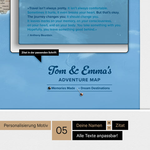 Physical World Map ANTARCTICA® Push Pin Canvas (Pinboard) – Multicolor Terra