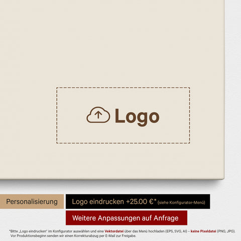 South Africa map as Push Pin Map in Desert Sand (Beige) with imprint of a company logo