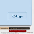 South Africa map as a Push Pin Map in Multicolor Classic with an imprint of a company logo