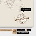 Customization Design 2 with Circle Pattern and Legend